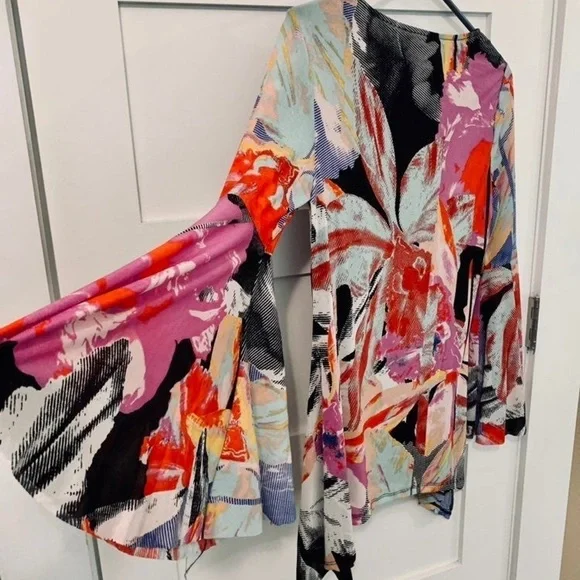 NWT Colorful Cupio Bohemian Top - Picture 4 of 12